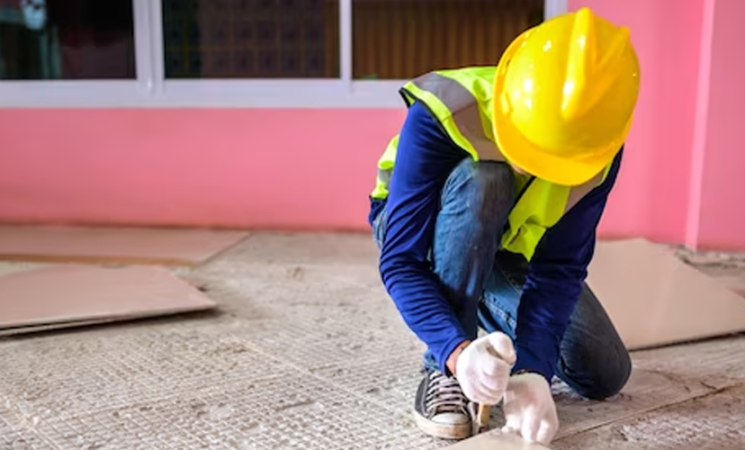 Carrelage en bâtiment