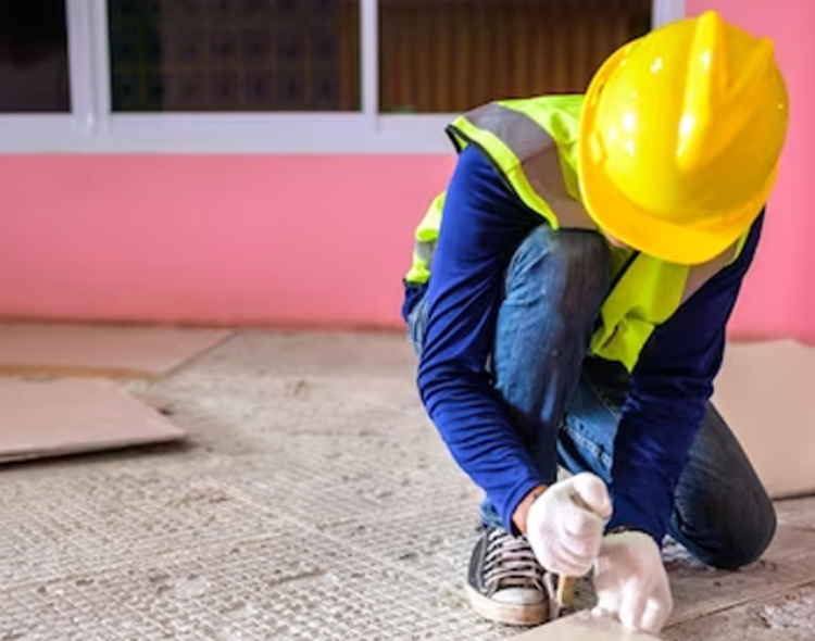 Carrelage en bâtiment